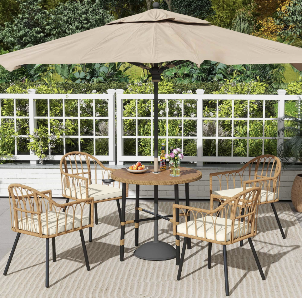 Uforic 5‑Piece Patio Bistro Set